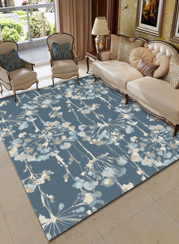 Anti-Skid Printed Carpet Multicolour 180x280centimeter