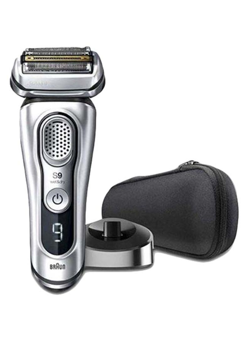 Series 9 Syncro Sonic Technology Shaver With 10D Flex Head Set Silver/Black