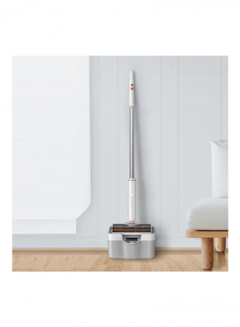WYPE Sweeping and Mopping Device Wireless Handheld H36589US Silver/Black