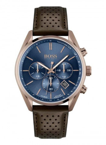 Men's Champion Water Resistance Leather Analog Watch 1513817