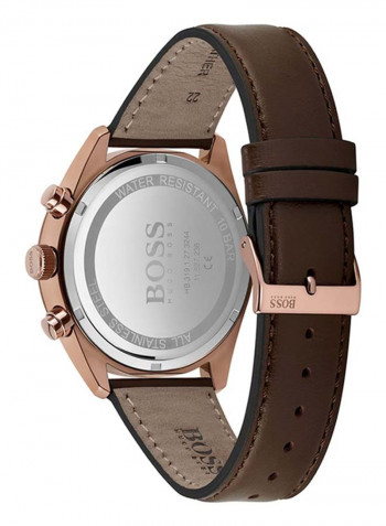 Men's Champion Water Resistance Leather Analog Watch 1513817