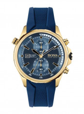 Men's Globetrotter Water Resistance Rubber Analog Watch 1513822