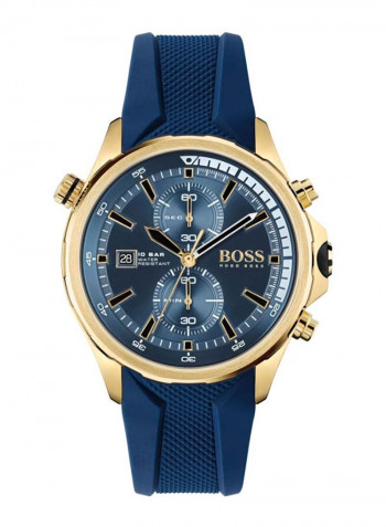 Men's Globetrotter Water Resistance Rubber Analog Watch 1513822
