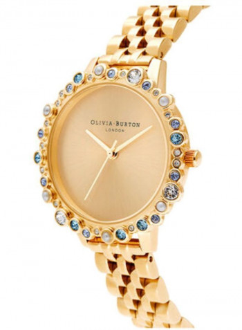 Women's Stainless Steel Limited Edition Bejewelled Analogue Watch OB16US30