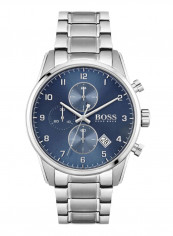 Men's Skymaster Water Resistance Stainless Steel Chronograph Watch 1513784