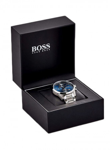 Men's Skymaster Water Resistance Stainless Steel Chronograph Watch 1513784
