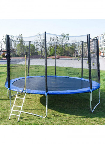 Outdoor Trampoline With Safety Enclosure 12feet