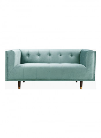 2-Seater Christina Sofa Green 82x71x160cm