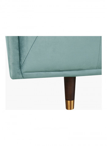 2-Seater Christina Sofa Green 82x71x160cm
