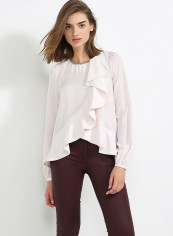 Blouse With Chain Ice Grey reviews Blouse With Chain Ice Grey