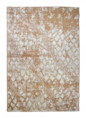 Hanan Collection Contemporary Printed Carpet Beige/White