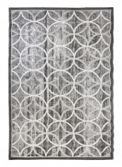 Hanan Collection Modern Contemporary Carpet Grey/White