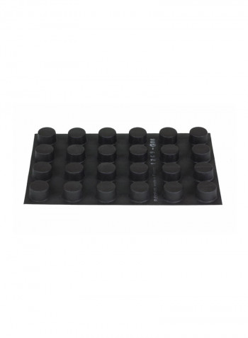 Flexipan Cylinder Pan With 24 Molds Black 26x18x1.4inch