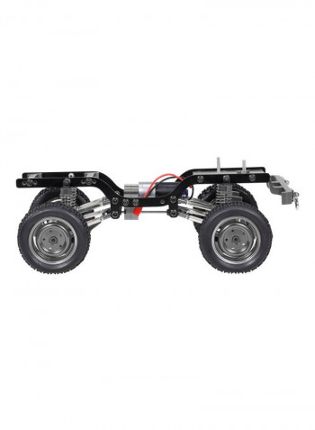 Replacement Metal Chassis Frame With Tires And Transmitter Receiver Servo ESC For 1/12 RC Crawler Car