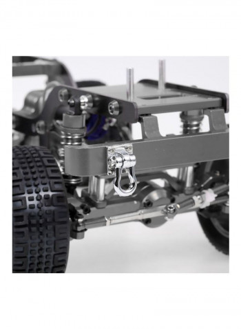Replacement Metal Chassis Frame With Tires And Transmitter Receiver Servo ESC For 1/12 RC Crawler Car