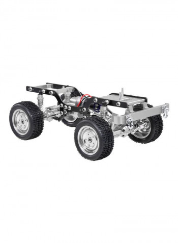 Replacement Metal Chassis Frame With Tires And Transmitter Receiver Servo ESC For 1/12 RC Crawler Car