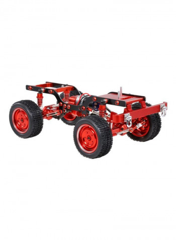 Replacement Metal Chassis Frame With Tires And Transmitter Receiver Servo ESC For 1/12 RC Crawler Car