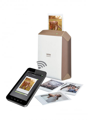 طابعة إنستاكس شير SP-2 ذهبي