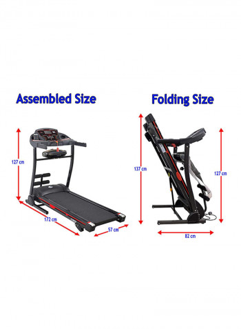 Motorized Treadmill EM-1242