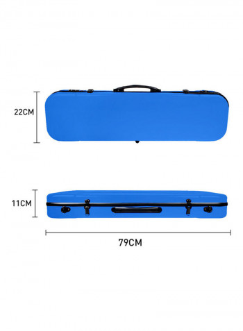 3-Piece Portable Violin Case Set