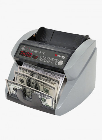 7700 UV Single Value Bill Counter Grey/Black