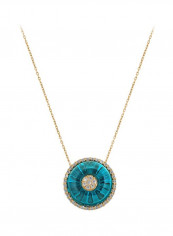 18 Karat Gold Pendant Necklace
