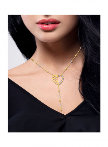 18 Karat Italian Gold Two-Tone Necklace