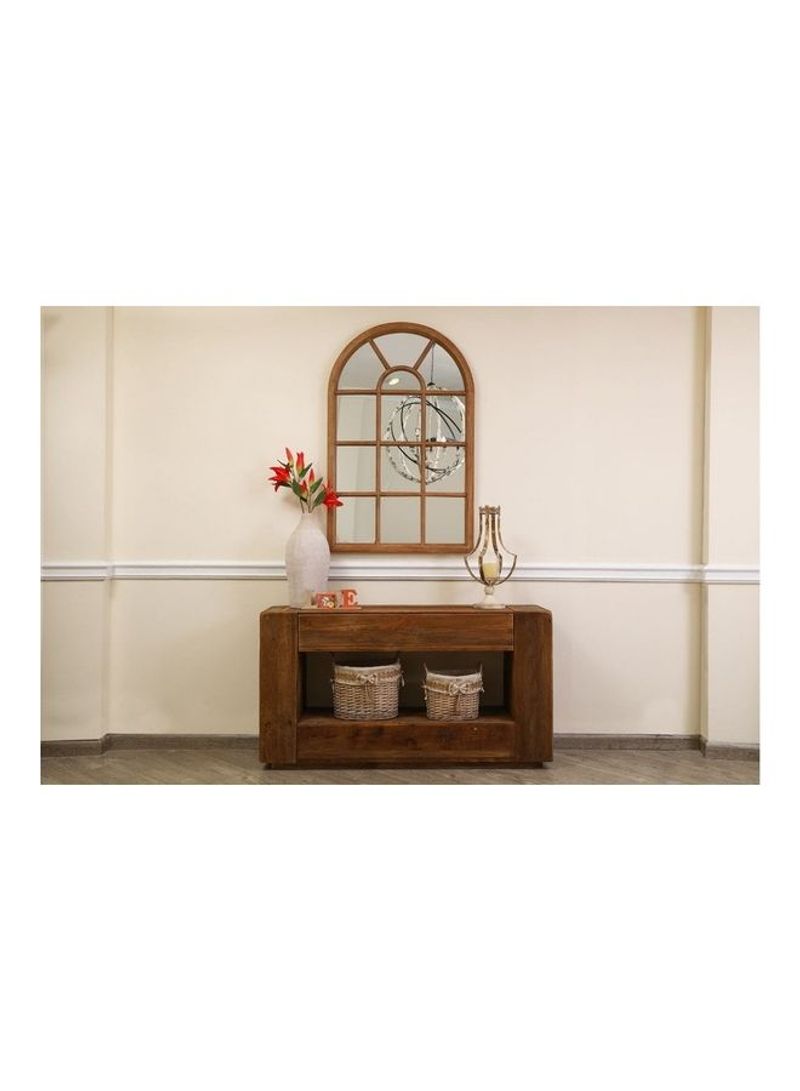 Southland Console Table Brown 77x41x141cm