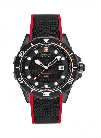 Men's Neptune Diver Silicone Analog Watch S6-4315.13.007