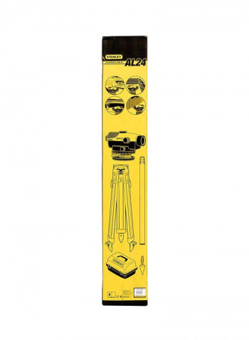 Levelling Instrument Set with Tripod And Carry Case Black/Yellow/Blue