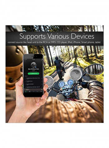 Motorcycle Speaker And Amplifier System