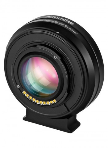 Electronic Auto Focus Lens Mount Adapter Black