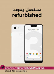 Refurbished - Pixel 3 XL Clearly White 64GB 4G LTE