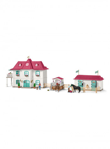 Large House And Stable Play Set