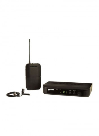 Wireless Lapel Microphone  System BLX14+CVLX Black