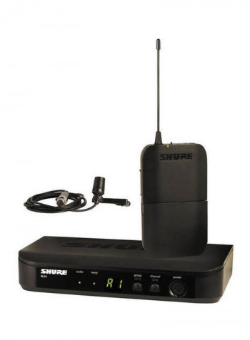 Wireless Lapel Microphone  System BLX14+CVLX Black