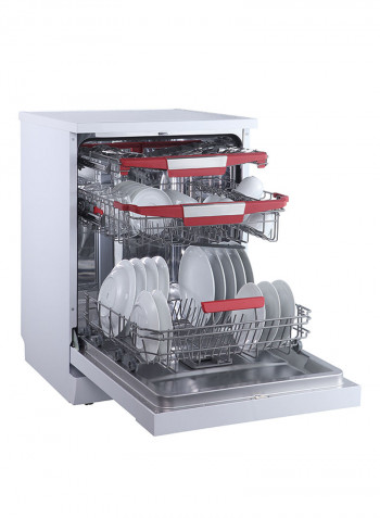 Dishwasher 7 programs 15 place 3 baskets 2 Years Warranty EVDW-153HW White