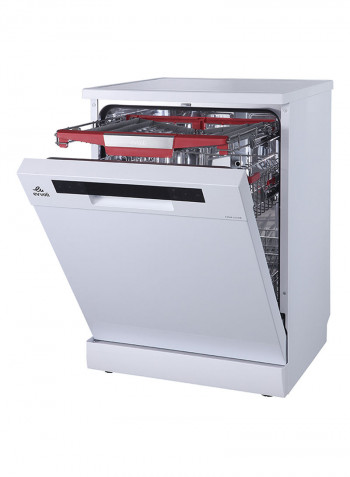 Dishwasher 7 programs 15 place 3 baskets 2 Years Warranty EVDW-153HW White