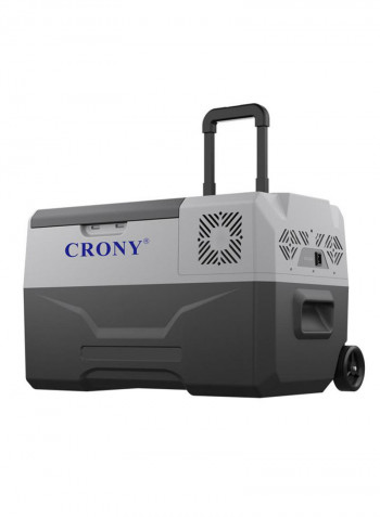 Portable Refrigerator With Trolley and Wheels 30 l CX30 Grey/Black