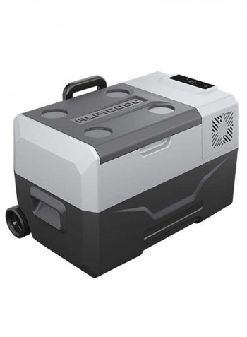 Portable Refrigerator With Trolley and Wheels 30 l CX30 Grey/Black