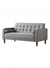 Isaac Sofa Grey 75x170x80centimeter