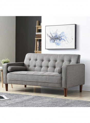 Isaac Sofa Grey 75x170x80centimeter