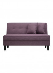 Perseus Loveseat Sofa Purple 90x140x80centimeter