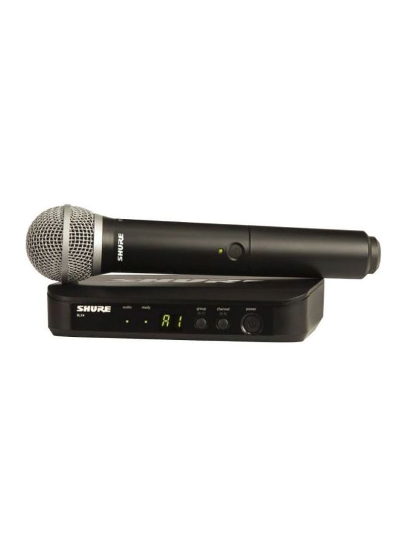 Handheld Wireless Microphone System BLX24UK/PG58X-K14 Black