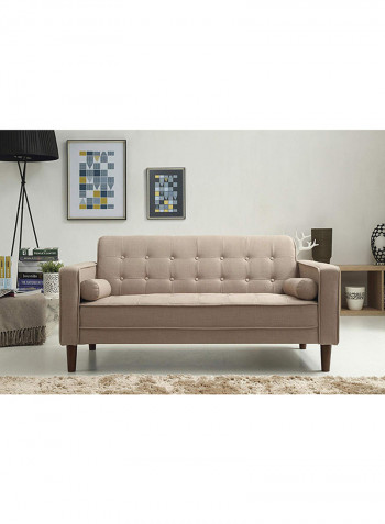 Isaac Sofa Beige 75x170x80centimeter