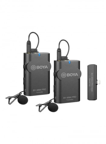 Pro-K4 Wireless Microphone System Kit 1D8611 Black
