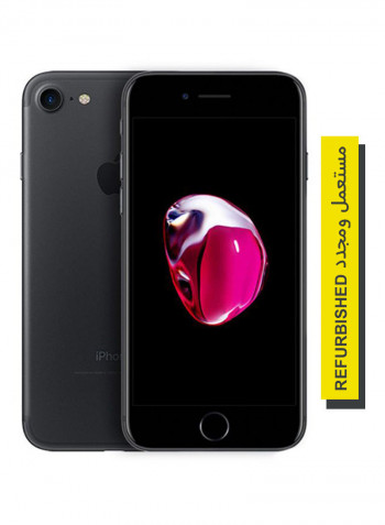 Refurbished - iPhone 7 With FaceTime Black 256GB 4G LTE