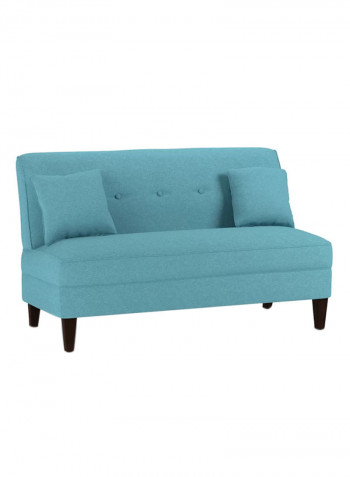 Perseus Loveseat Sofa Blue 90x140x80centimeter