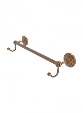 Que New Collection Towel Bar Gold 30inch
