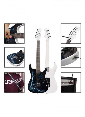 Electric Guitar Basswood Body with Gig Bag and Picks Strap
